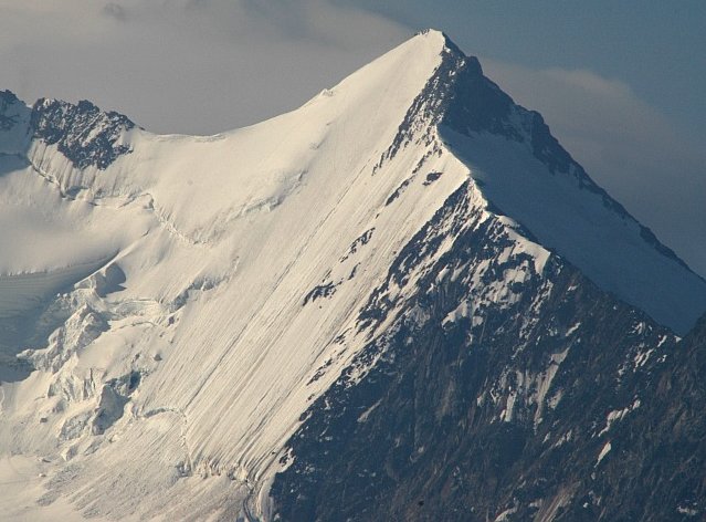 Hohberghorn ( 4219 metres ) in the Swiss Alps