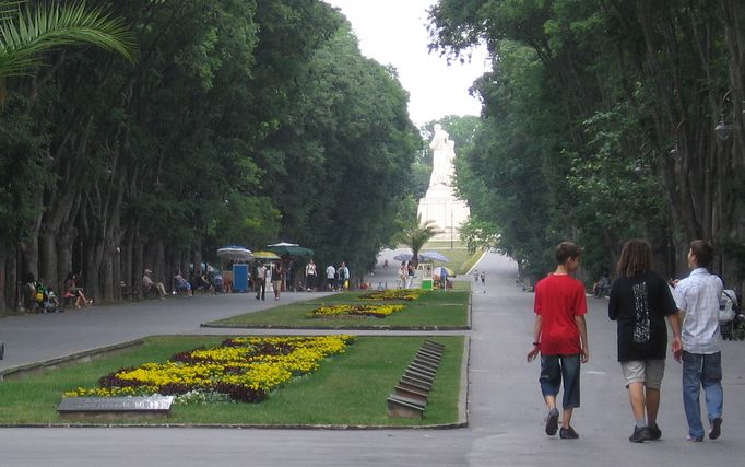 Sea Garden at Varna on the Black Sea Coast of Bulgaria