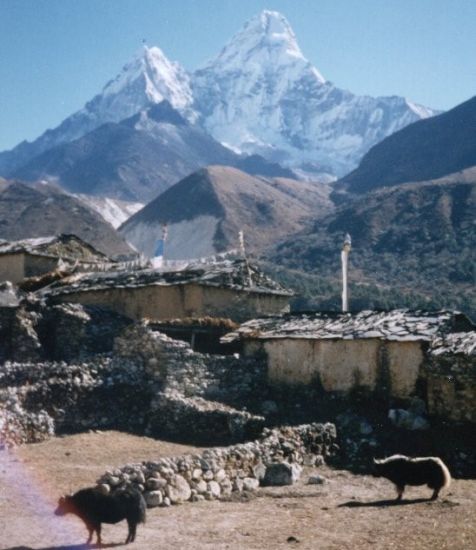 Ama Dablam from Pangboche