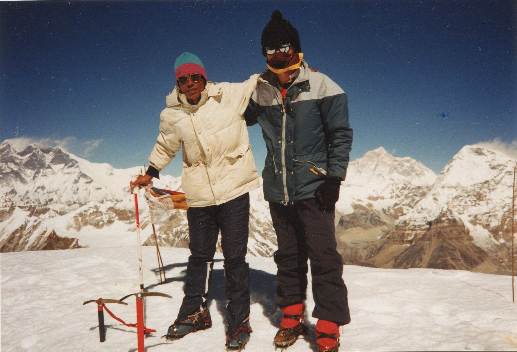 On summit of Mera Peak