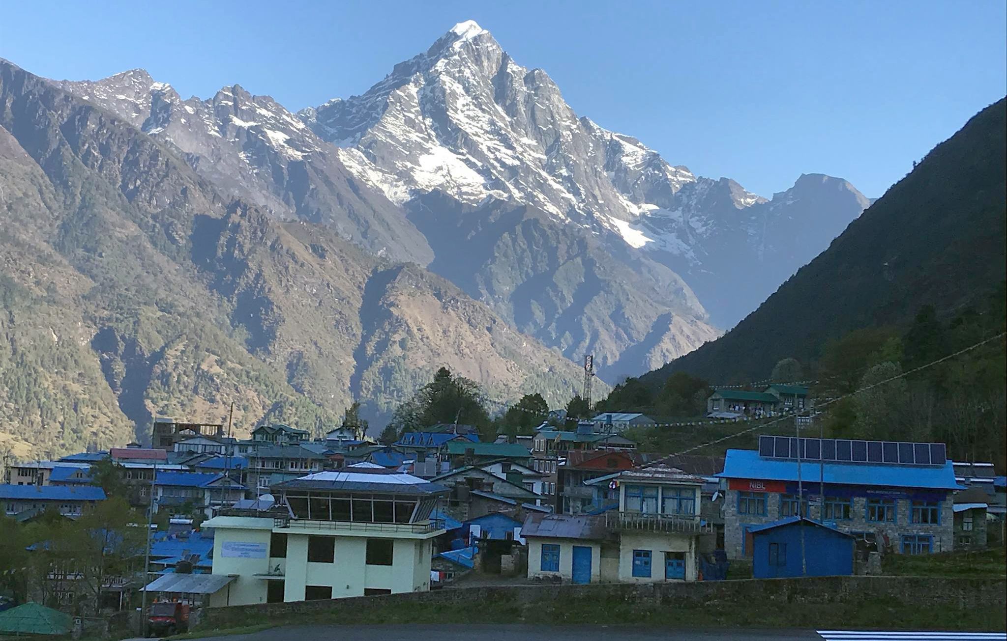 Mt. Kwande Ri from Lukla