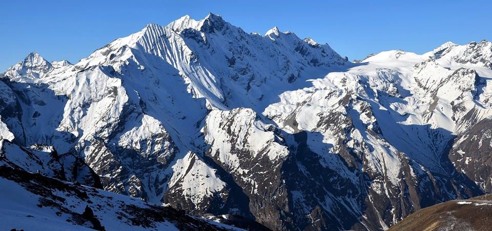 Mount Pangen Dobku above Ganja La