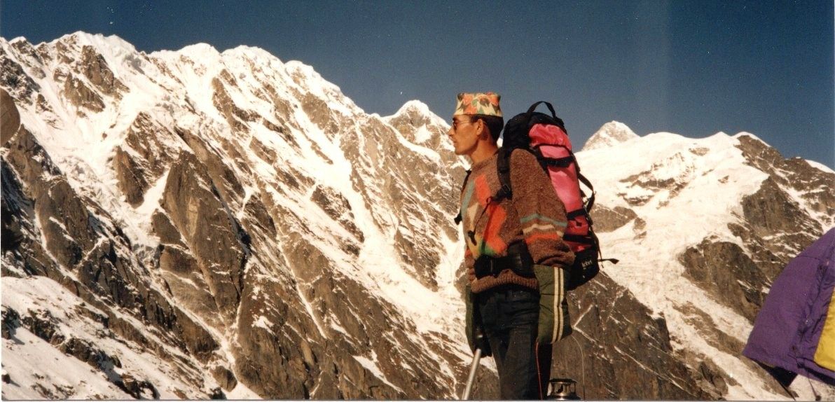 Baudha Peak from Rupina La