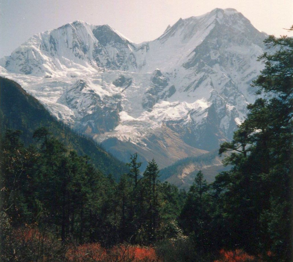 Mount Manaslu from the North-West