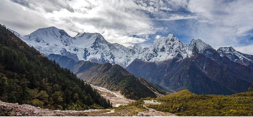 Mount Manaslu from the North-West