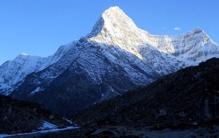 Mount Kang Nachugo in the Rolwaling Valley