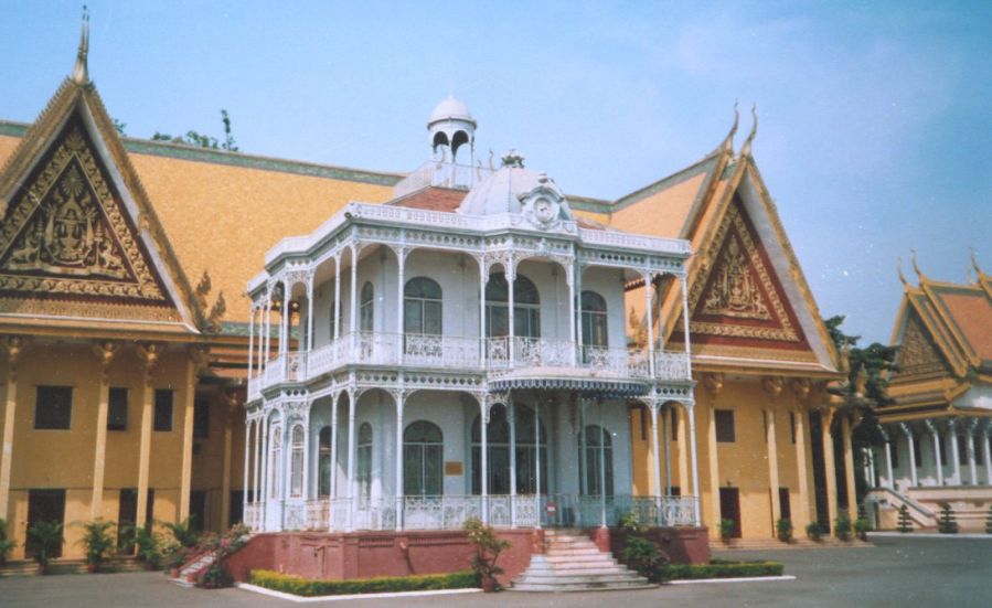 Napolean Pavillion at Royal Palace in Phnom Penh