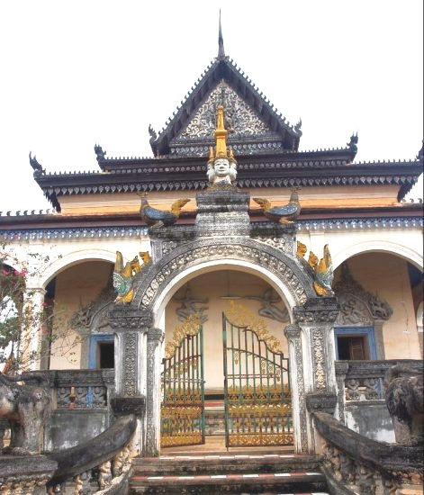 Wat Bo in Siem Reap in northern Cambodia