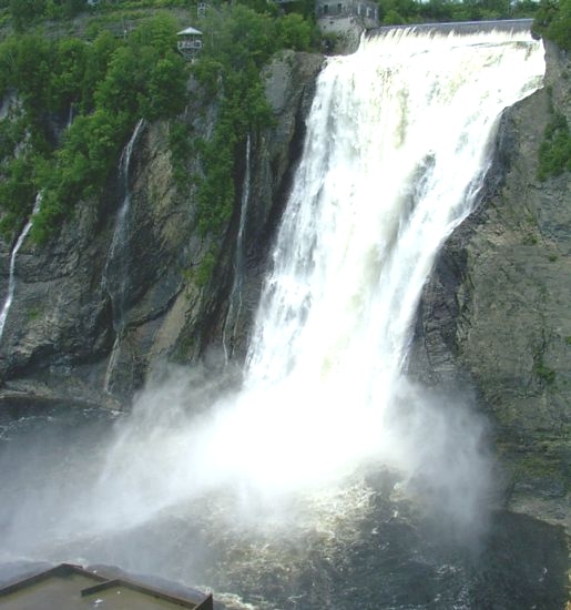 Montmorency Falls in Canada