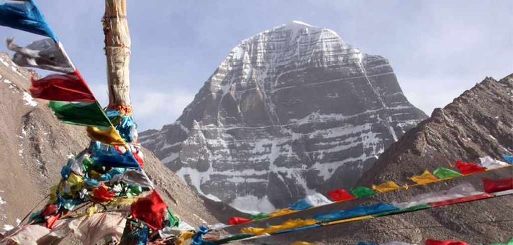 Buddhist Prayer Flags on Mount Kailash trek