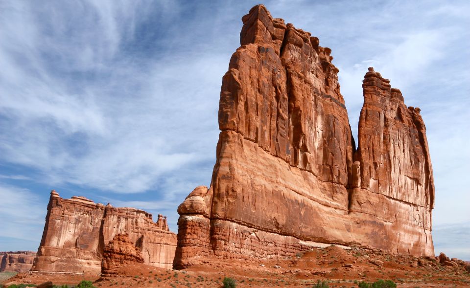 The Organ - in Courthouse Towers area of Arches National Park