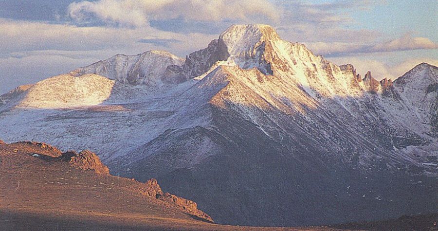 Longs Peak in the Colorado Rockies