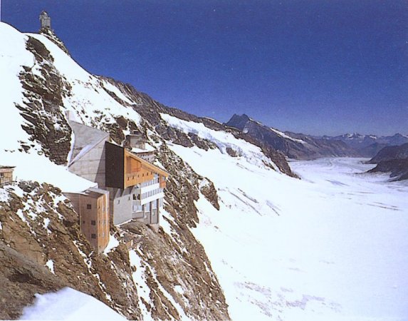 Station at Jungfraujoch