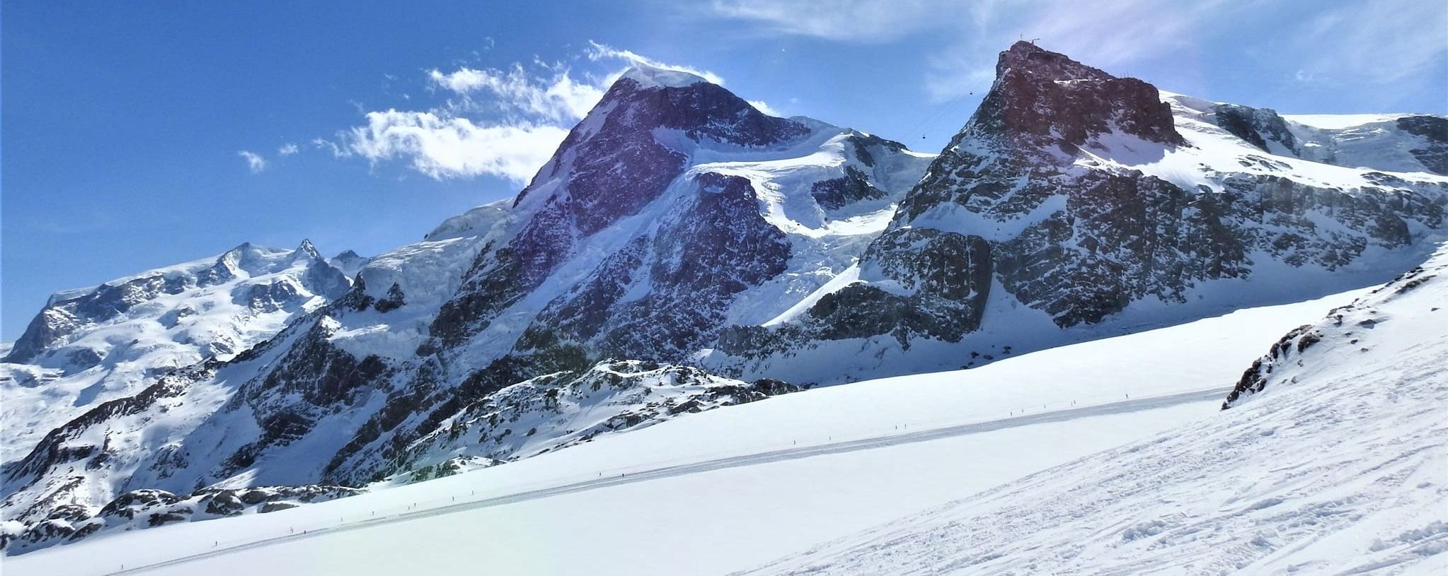 Breithorn and Klein ( Little ) Matterhorn