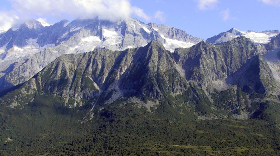 View from the Tonale Pass