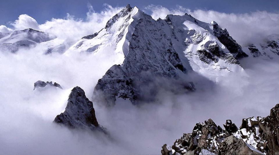 Bernina Group in the Italian Alps