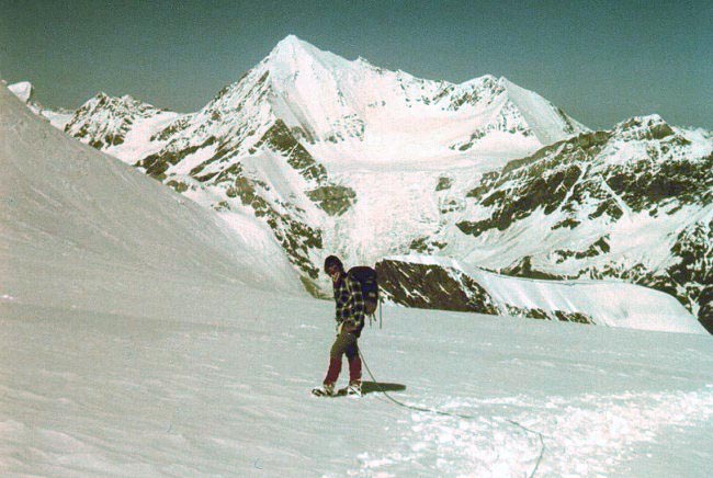 Weisshorn from the Dom