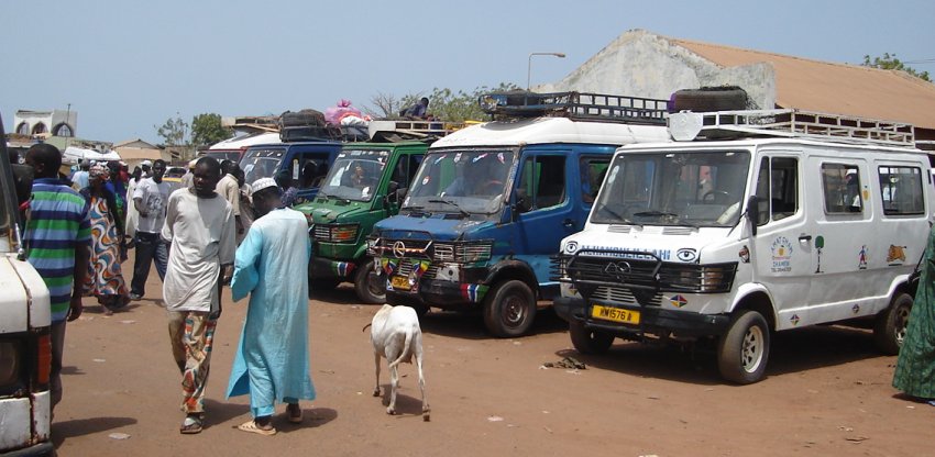 Bus Park at Barra