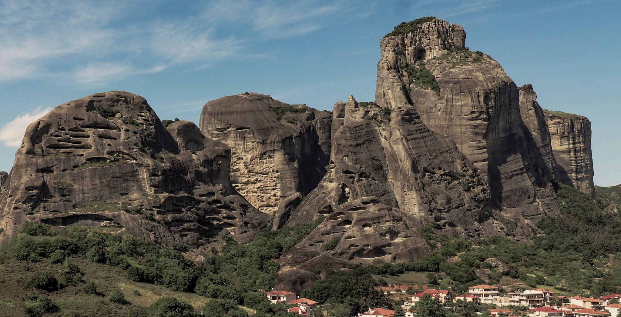 The Meteora in Northern Greece - location for James Bond 007 movie "For Your Eyes Only"