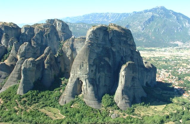 The Meteora in Northern Greece