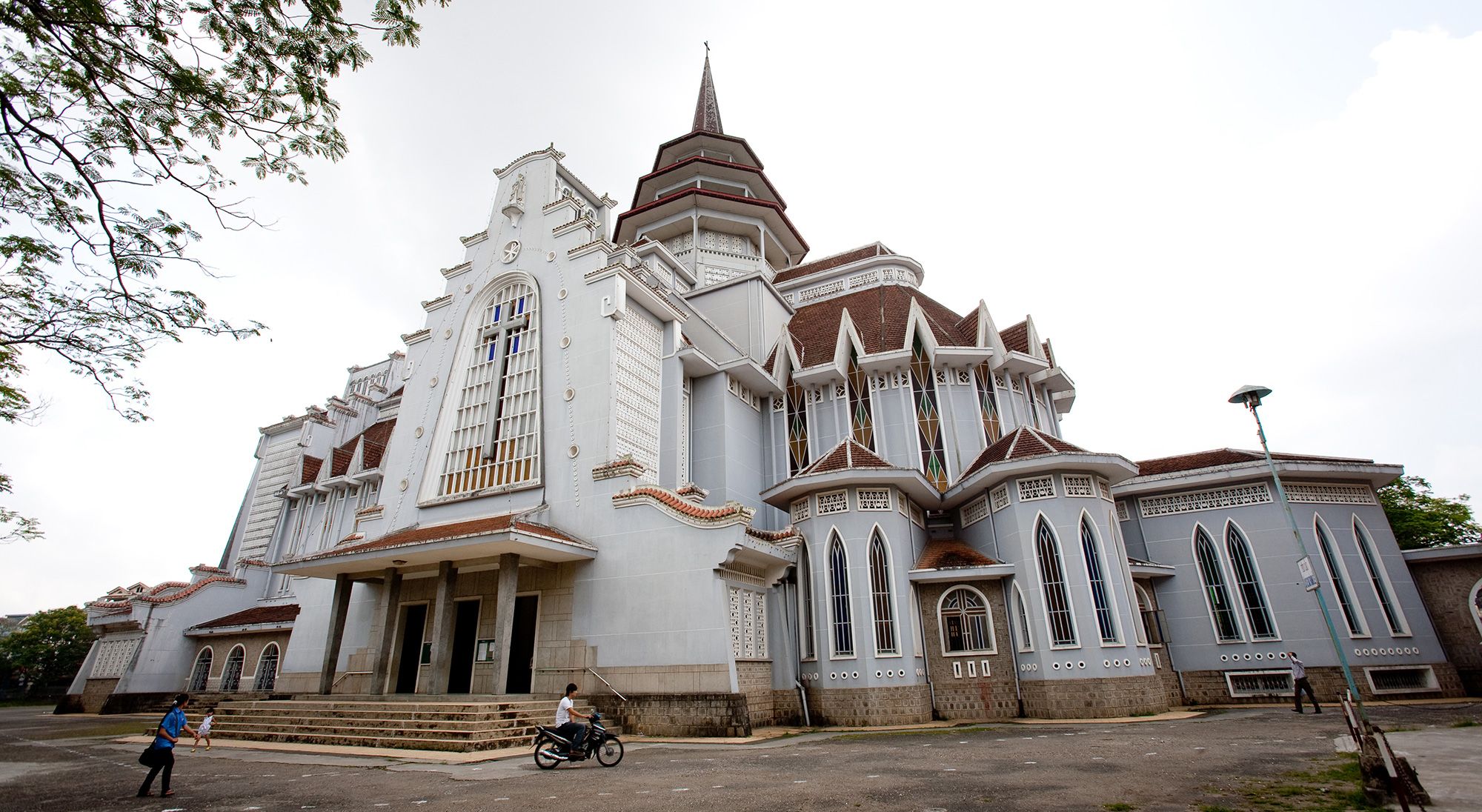 Notre Dame Cathedral ( Dong Chua Cuu The ) in Hue