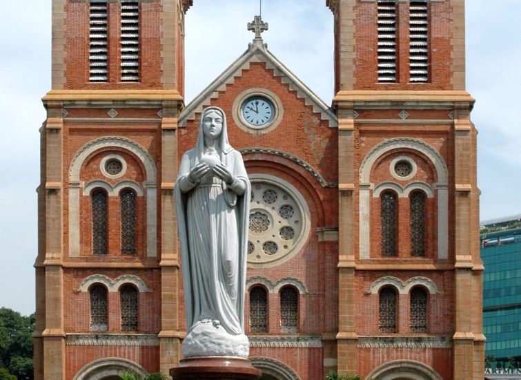 Notre Dame Cathedral in Saigon ( Ho Chi Minh City )