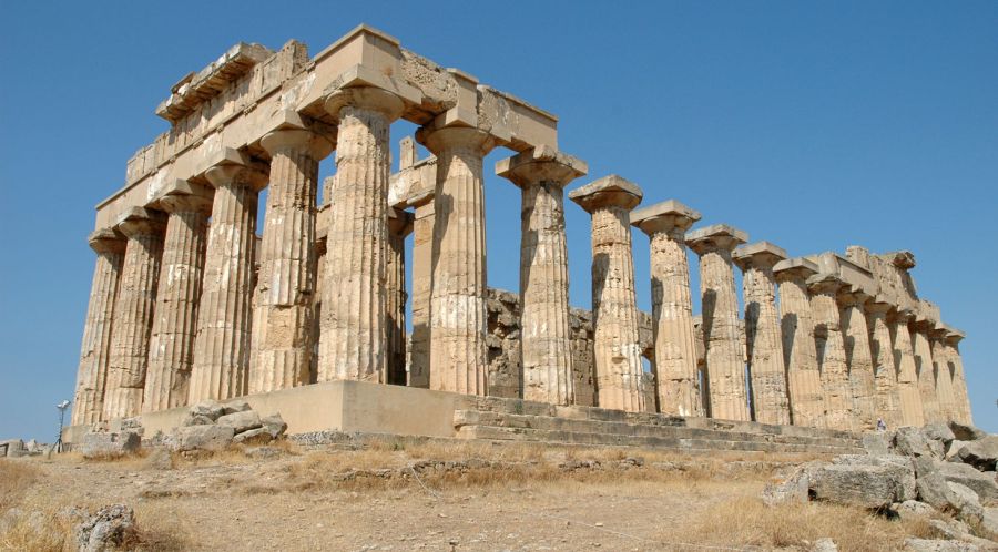 Selinunte Temple on Sicily