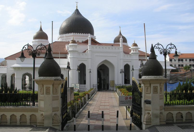 Kapitan Kling Mosque in Georgetown on Pulau Penang