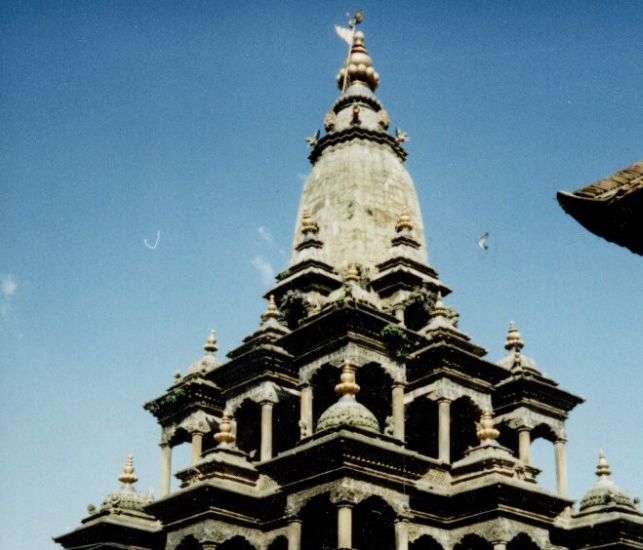 Krishna Mandir Temple in Durbar Square in Patan