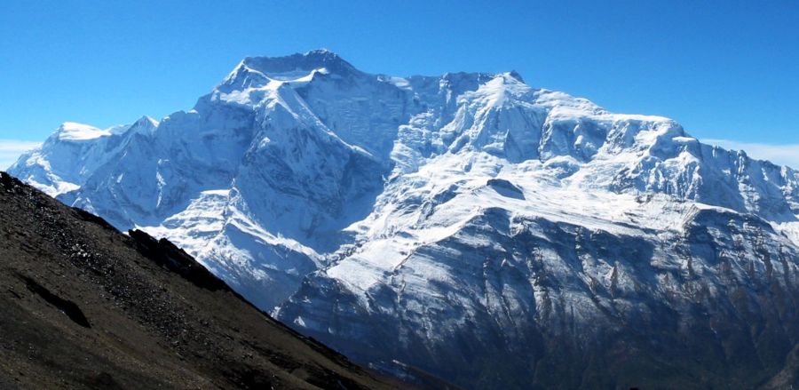 Annapurna II from Manang Valley