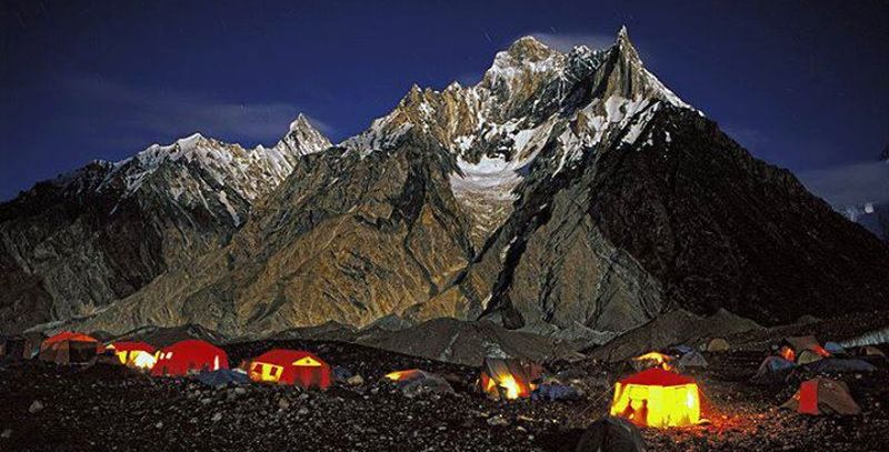 Hunza Valley in the Karakorum Mountains of Pakistan