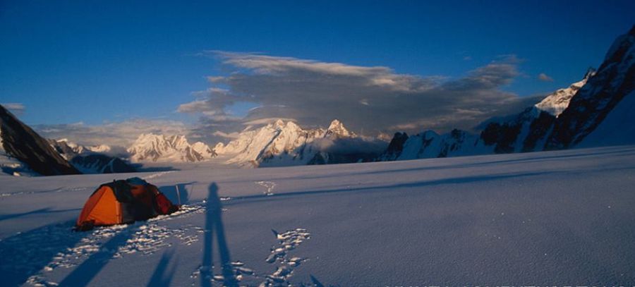 Snow Lake in the Pakistan Karakoram