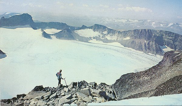 View from Galdhopiggen