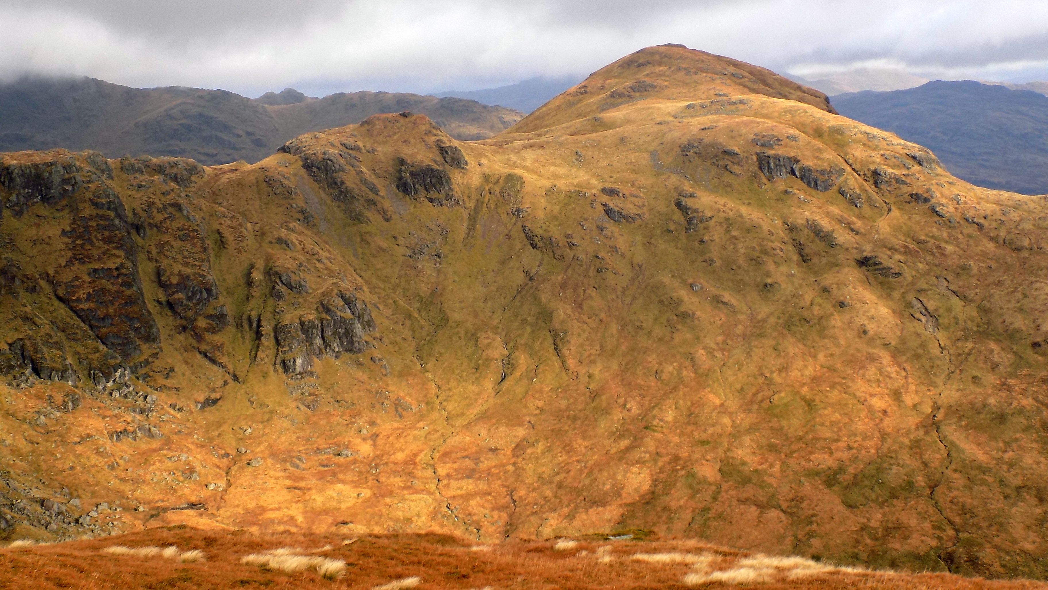 A'Chrois from Beinn Narnain