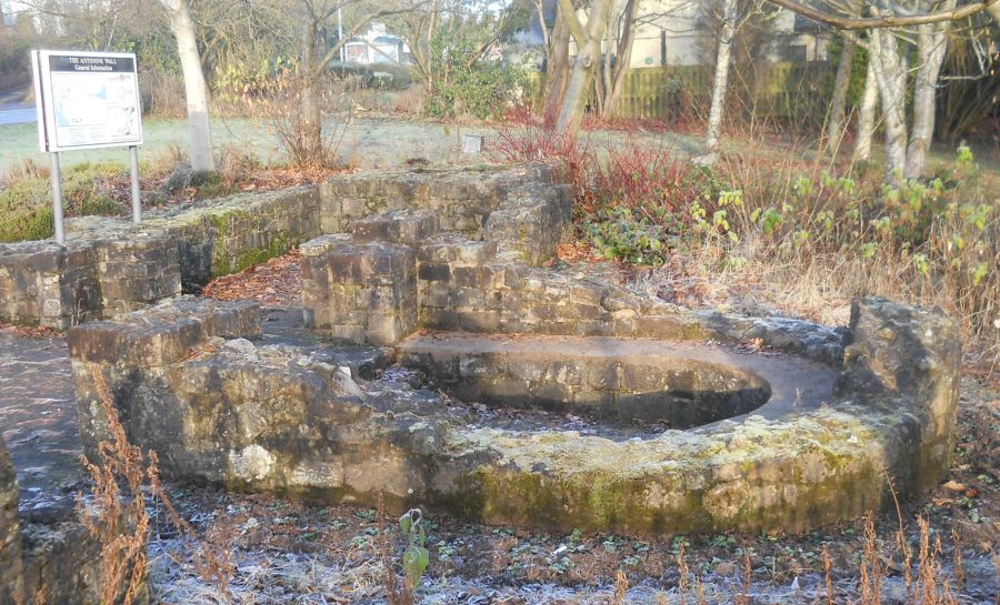 Antonine Garden in Milngavie