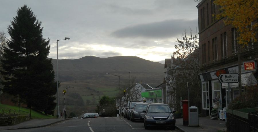 Campsie Fells from Balfron