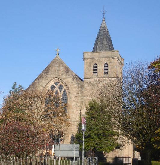 Church in Milngavie Town Centre