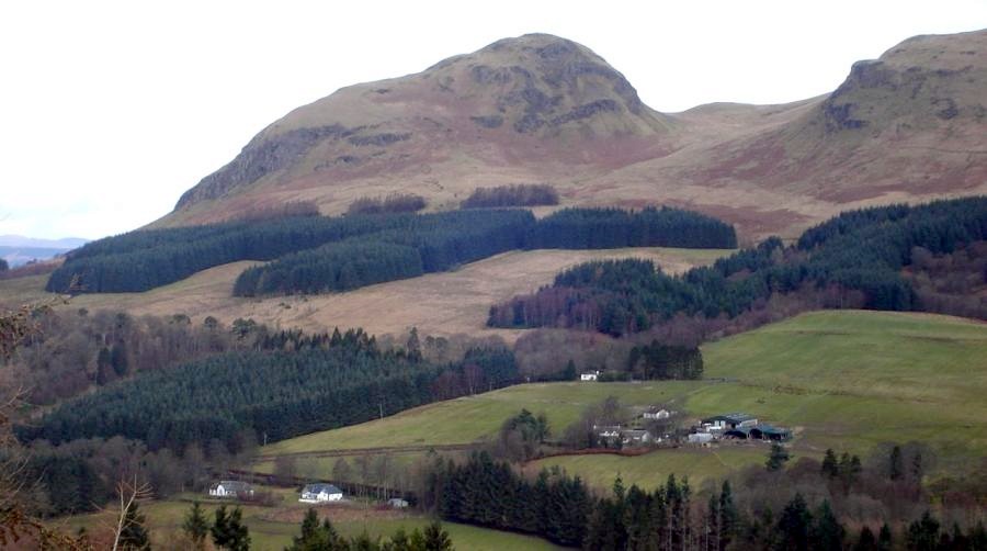 Dumgoyne and the Campsie Fells