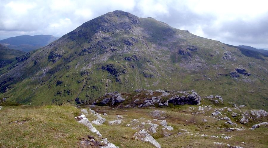 The Arrocher Alps from Binnein an Fhidhleir