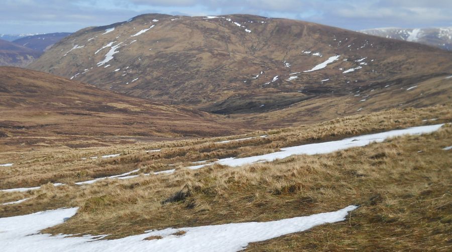 Northern Side of Meall nan Tarmachan from Coire Riadhailt