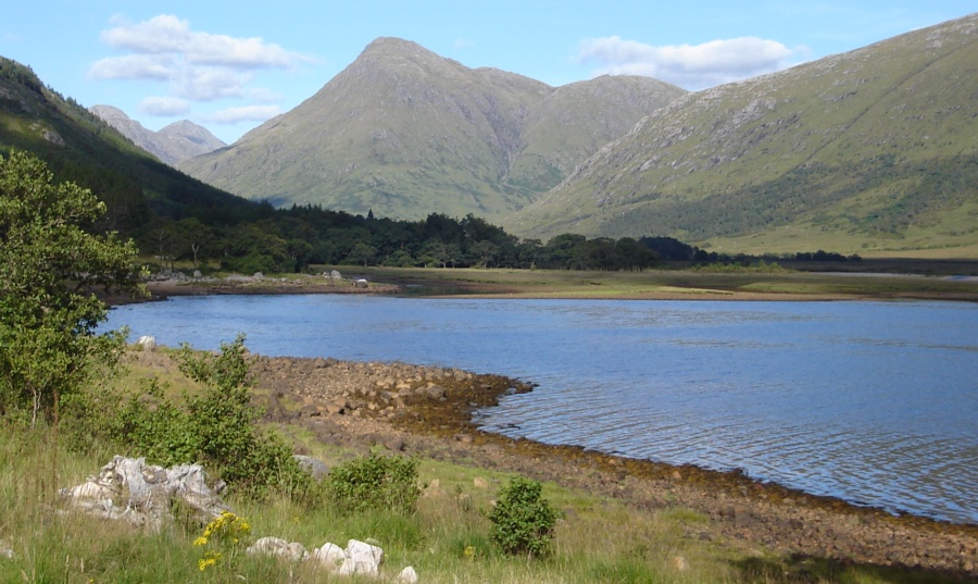 Stob Dubh from Loch Etive