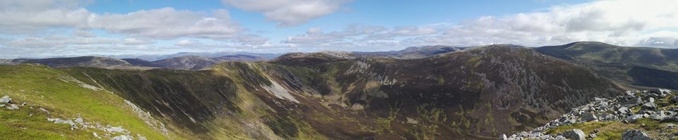 Cairnwell from Carn nan Sac