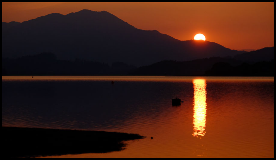 The West Highland Way - Sunset on Loch Lomond