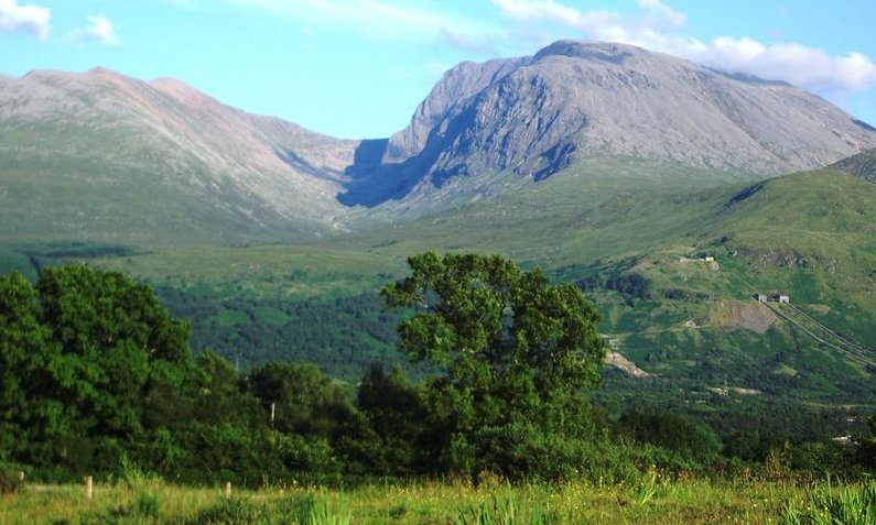 Ben Nevis in NW Scotland