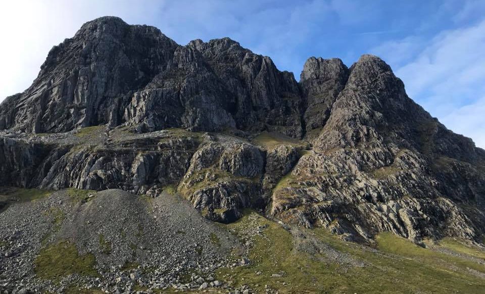 Castle Ridge on Ben Nevis