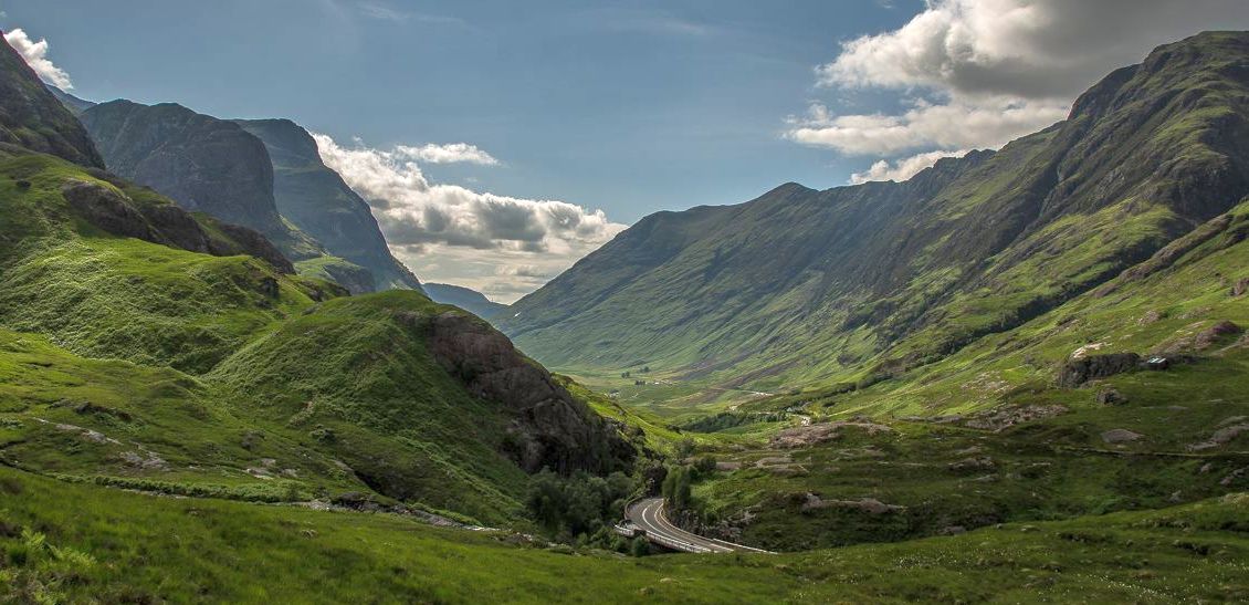 Glencoe from Buachaille Etive Beag