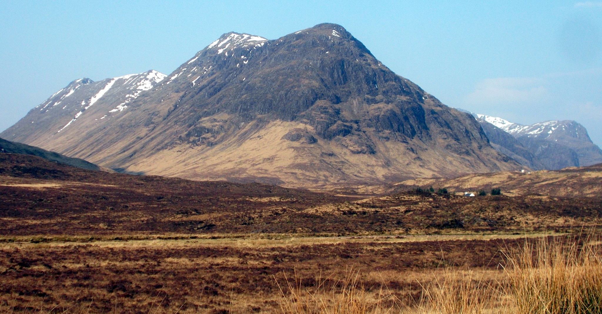 Buchaille Etive Beag ( The Little Shepherd ) in Glencoe in the Highlands of Scotland