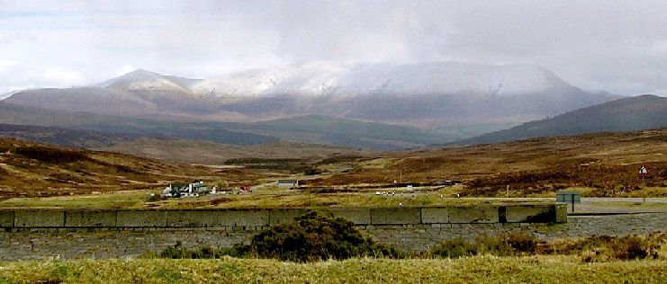 Ben Wyvis from Strath Garve