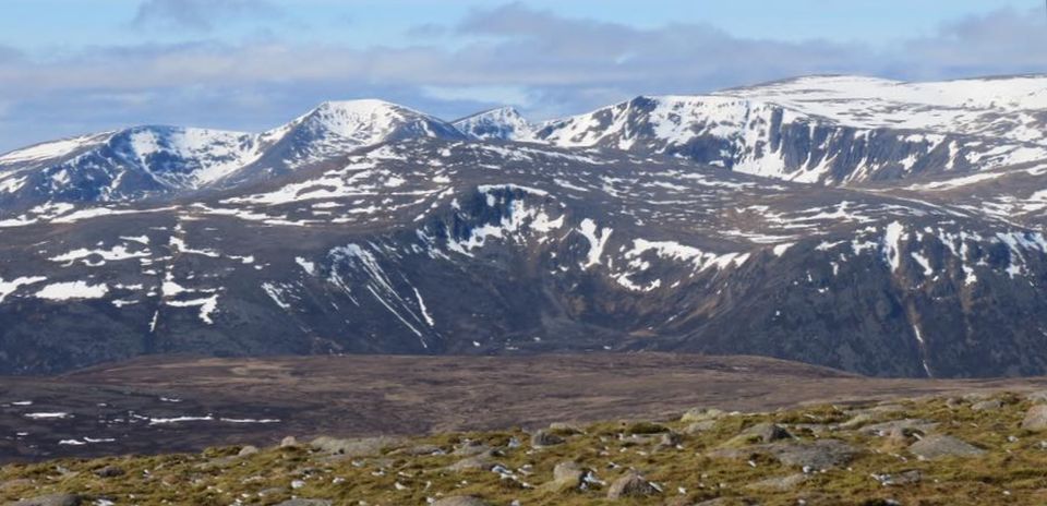 Cairngorms from Beinn a Bhuird