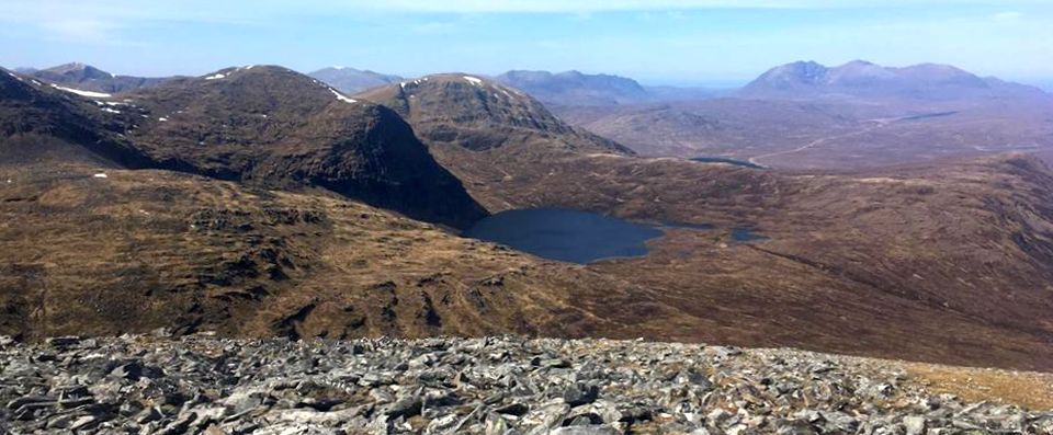 The Fannichs in the North West Highlands of Scotland